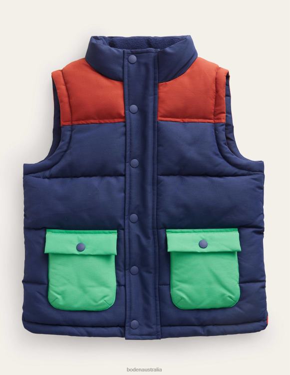 Lofty Sport Gilet Boden 24RTX550 Clothing Baby College Navy