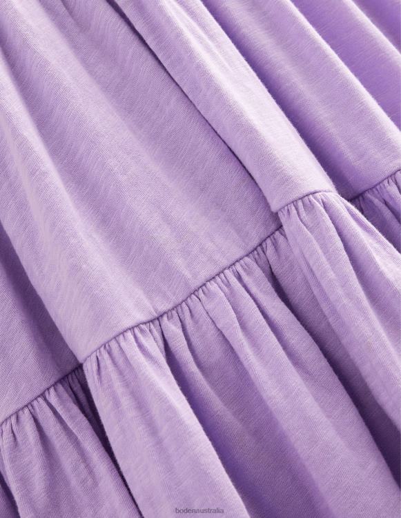 Jersey Twirly Dress Boden 24RTX3402 Clothing Baby Pretty Lavender