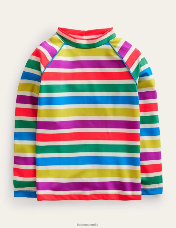 Patterned Rash Vest Boden 24RTX446 Clothing Baby Day Tripping Stripe