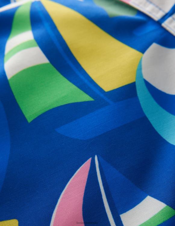Swim Shorts Boden 24RTX3418 Clothing Baby Bluing Boats