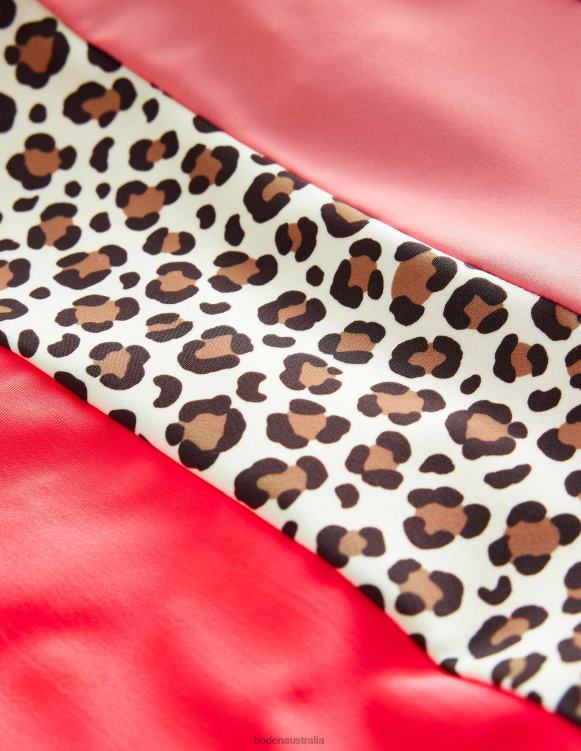 Patterned Rash Vest Set Boden 24RTX3399 Clothing Baby Soft Truffle Leopard Print