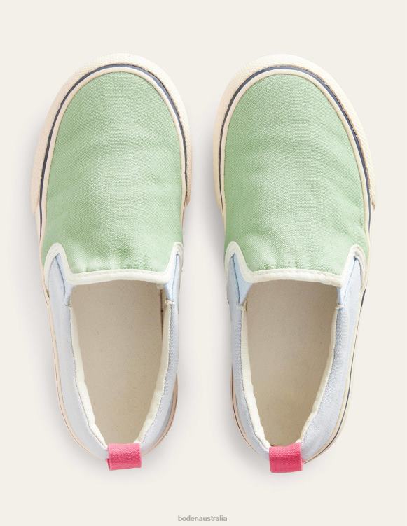 Canvas Slip Ons Boden 24RTX917 Footwear Boys Multi