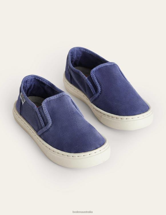 Canvas Slip-ons Boden 24RTX919 Footwear Boys College Navy
