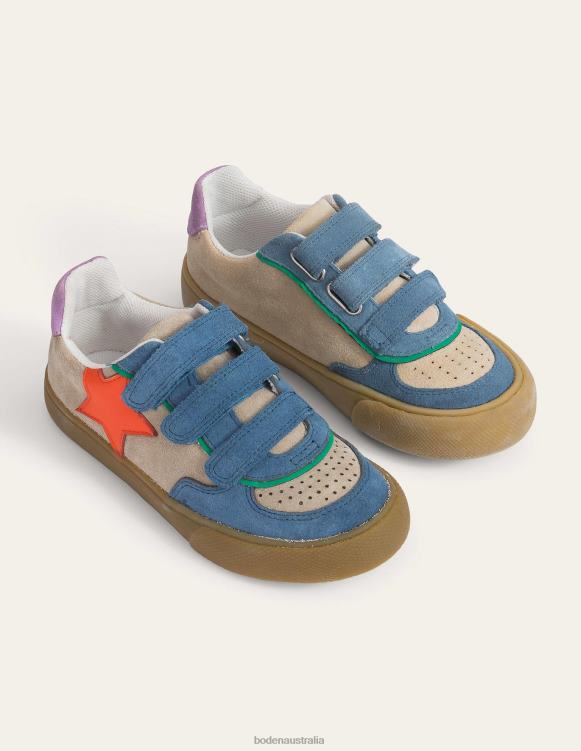 Leather Low Tops Boden 24RTX916 Footwear Boys Multi