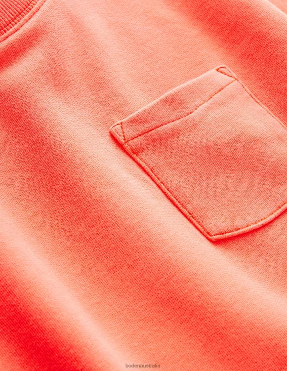 Supersoft Sweatshirt Boden 24RTX3205 Clothing Girls Neon Orange