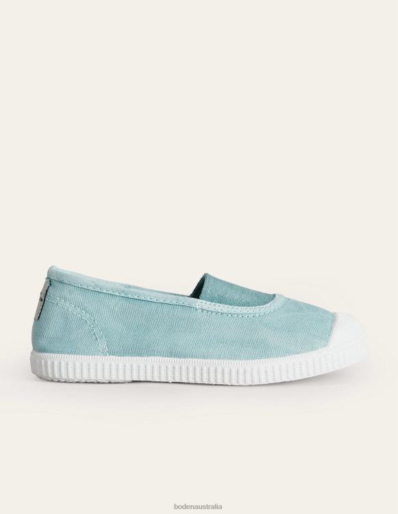 Canvas Plimsolls Boden 24RTX821 Footwear Girls Blue