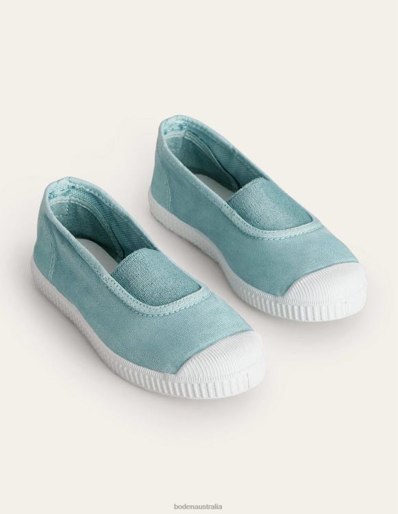 Canvas Plimsolls Boden 24RTX821 Footwear Girls Blue