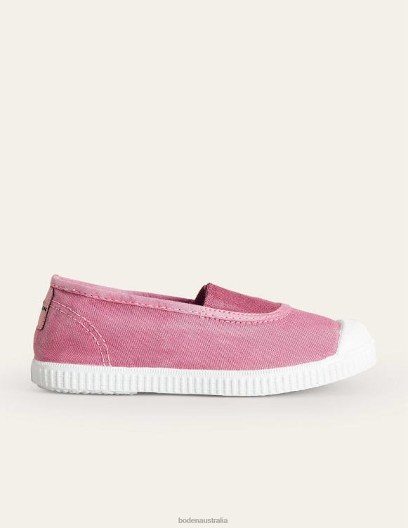 Canvas Plimsolls Boden 24RTX833 Footwear Girls Pink