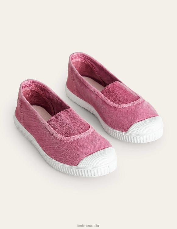 Canvas Plimsolls Boden 24RTX833 Footwear Girls Pink