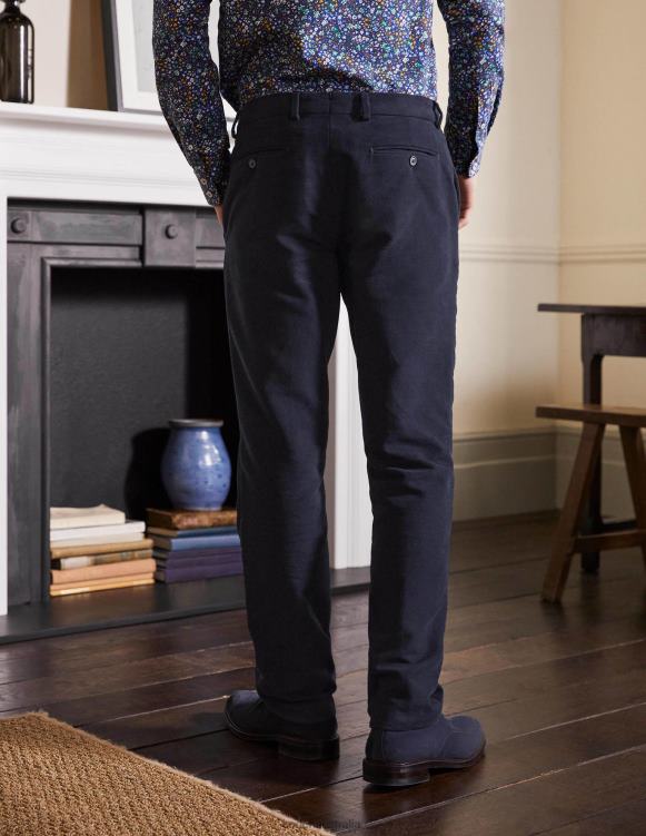 Lothbury Moleskin Trousers Boden 24RTX3608 Clothing Men Navy