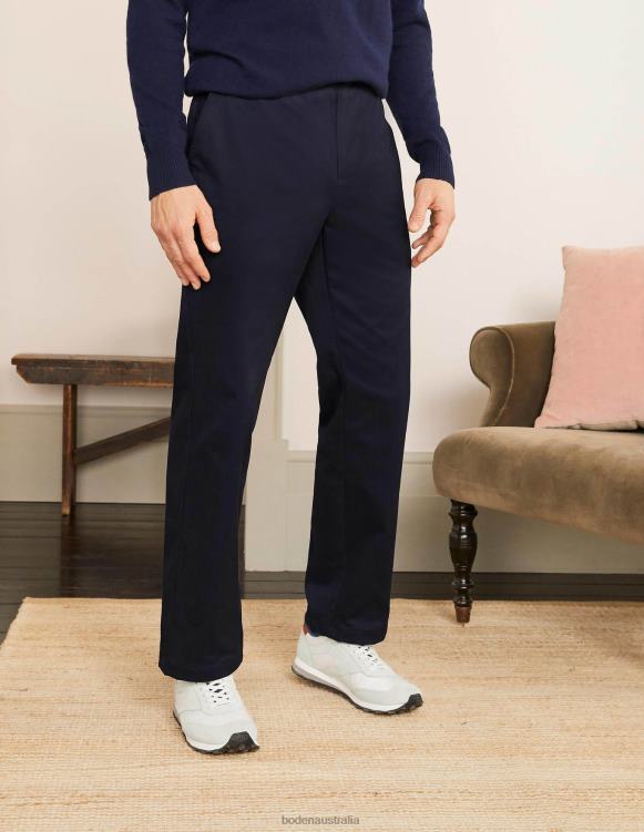 Original Straight Leg Chinos Boden 24RTX3562 Clothing Men Navy