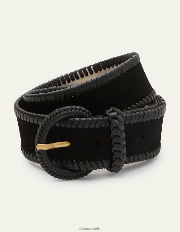 Woven Waist Belt Boden 24RTX2288 Accessory Women Black