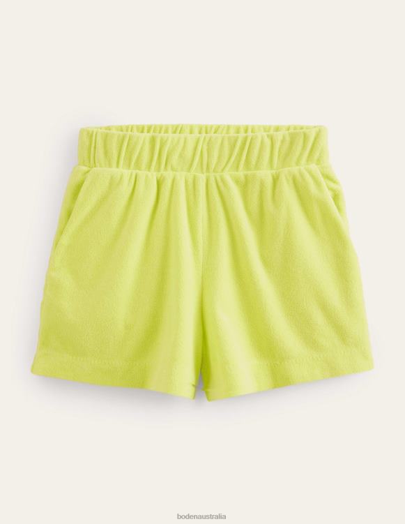 Towelling Shorts Boden 24RTX2511 Clothing Women Citrus