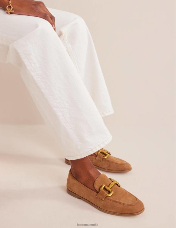 Iris Snaffle Loafers Boden 24RTX730 Footwear Women Ginger snap